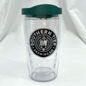 Tervis Green and White Double-Walled Tumbler